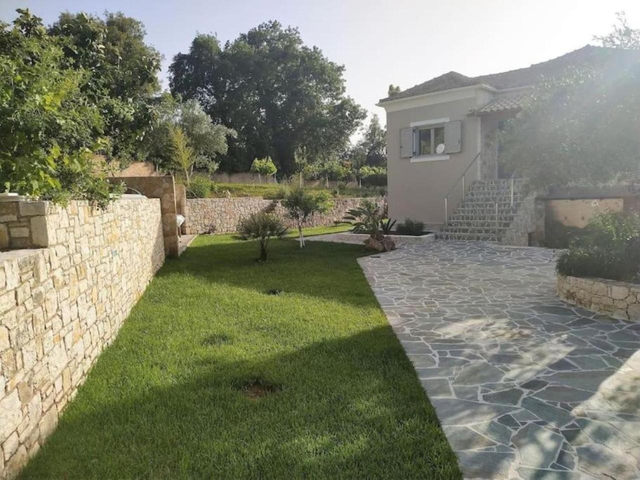 Petra House Villa Ano Korakiana Exterior photo
